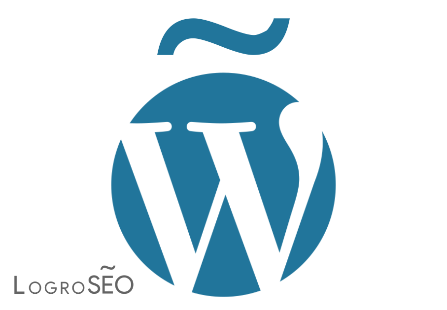 Logotipo Wordpress con virgulilla